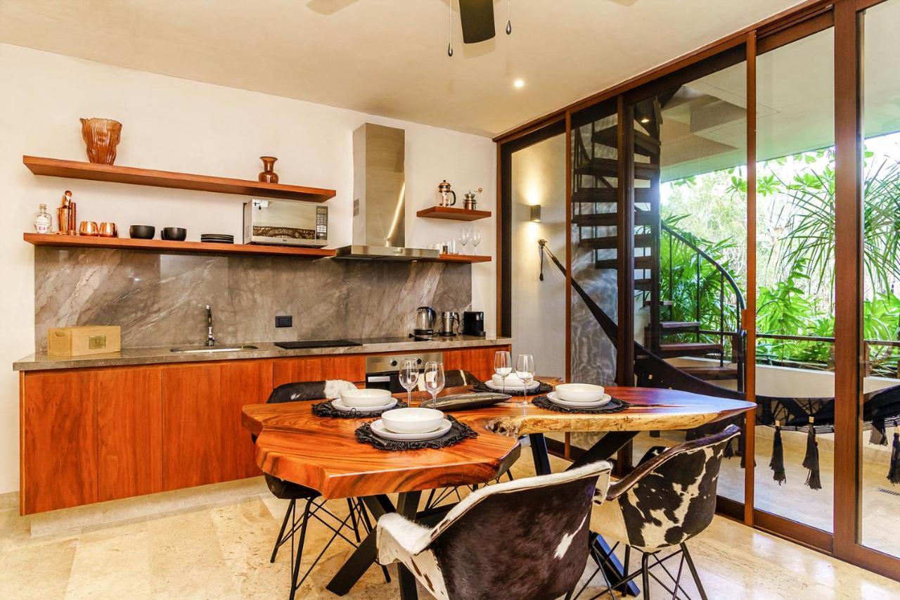 Jungle Luxury In Private Residential Area & Stunning Rooftop By Stella Rentals Tulum Exteriör bild