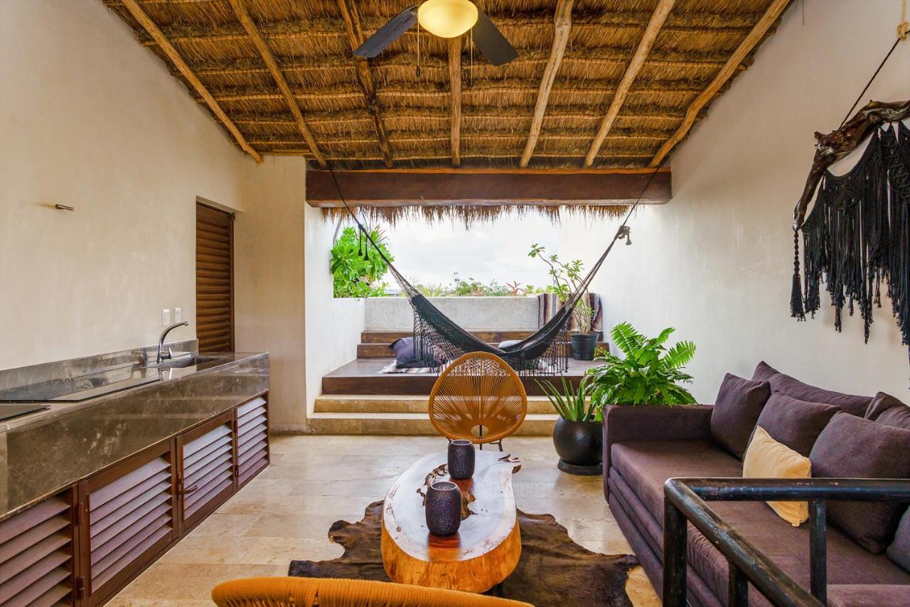 Jungle Luxury In Private Residential Area & Stunning Rooftop By Stella Rentals Tulum Exteriör bild