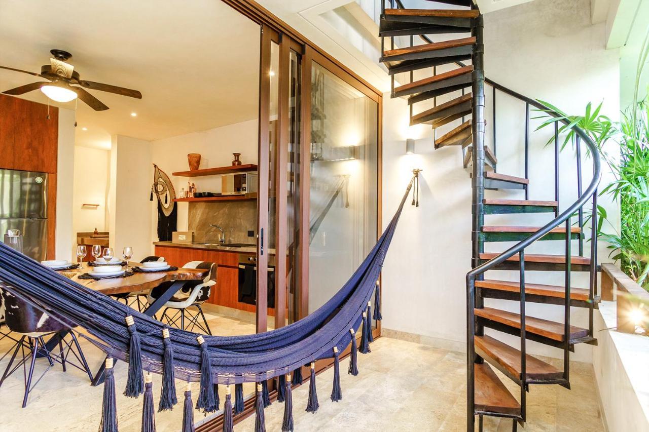 Jungle Luxury In Private Residential Area & Stunning Rooftop By Stella Rentals Tulum Exteriör bild