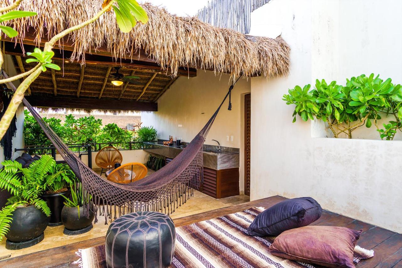 Jungle Luxury In Private Residential Area & Stunning Rooftop By Stella Rentals Tulum Exteriör bild