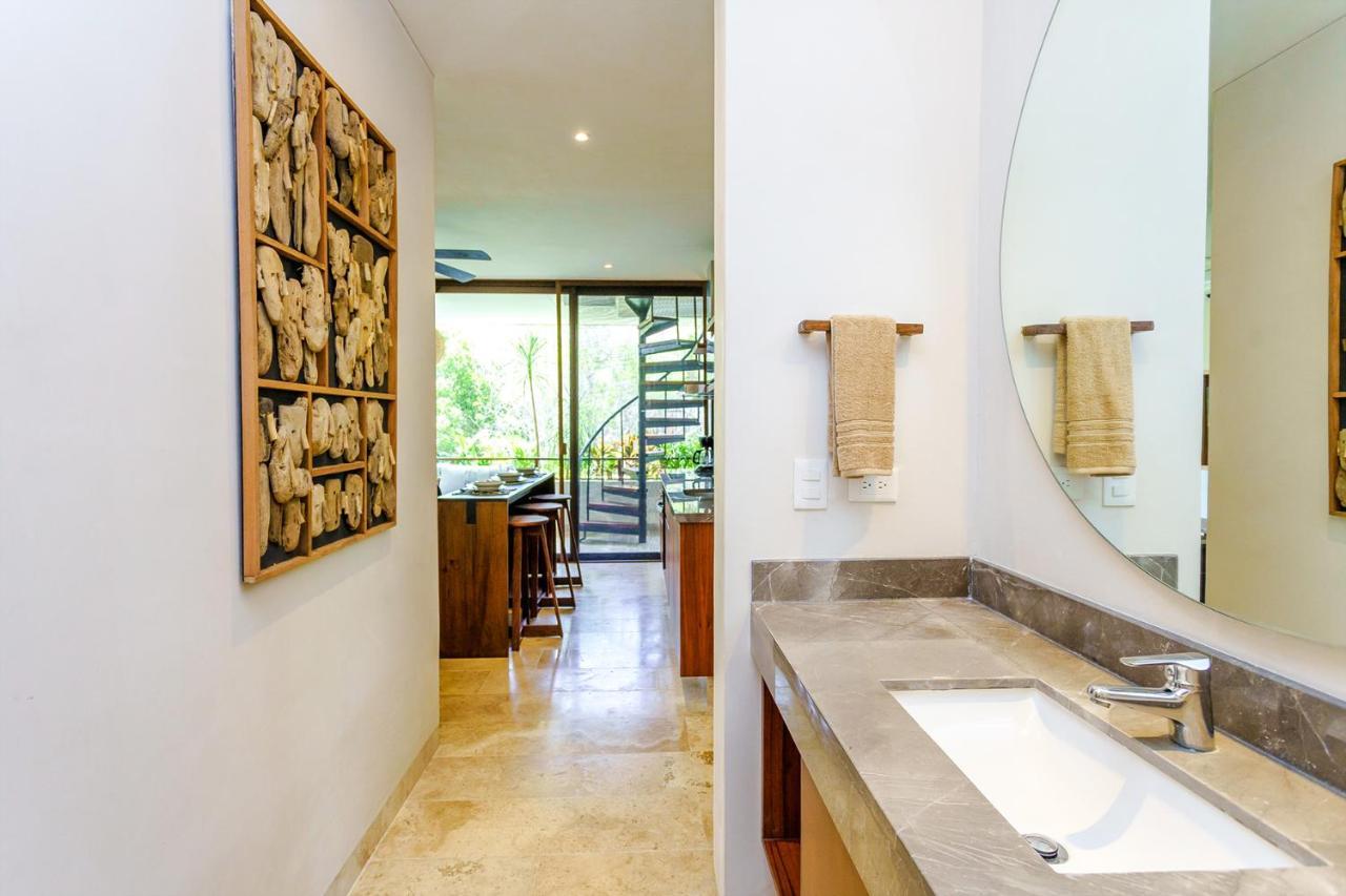 Jungle Luxury In Private Residential Area & Stunning Rooftop By Stella Rentals Tulum Exteriör bild