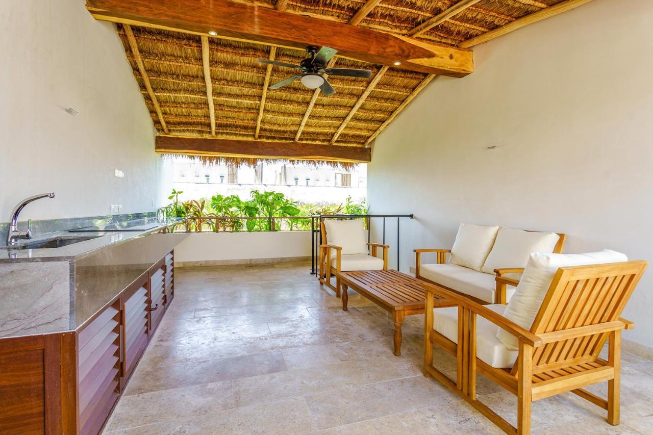 Jungle Luxury In Private Residential Area & Stunning Rooftop By Stella Rentals Tulum Exteriör bild