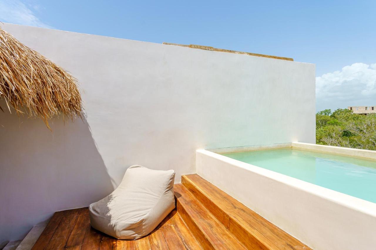 Jungle Luxury In Private Residential Area & Stunning Rooftop By Stella Rentals Tulum Exteriör bild