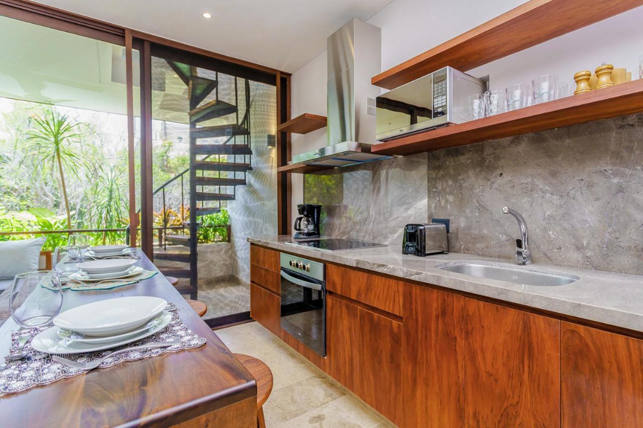 Jungle Luxury In Private Residential Area & Stunning Rooftop By Stella Rentals Tulum Exteriör bild