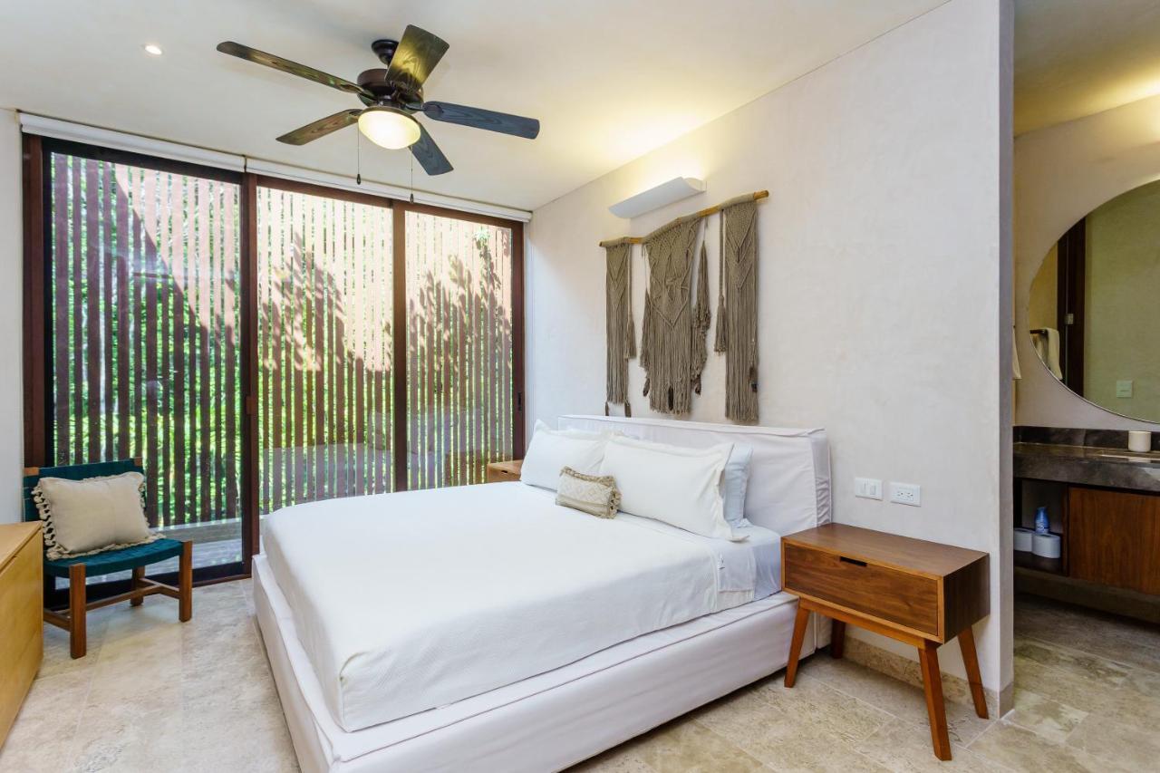 Jungle Luxury In Private Residential Area & Stunning Rooftop By Stella Rentals Tulum Exteriör bild