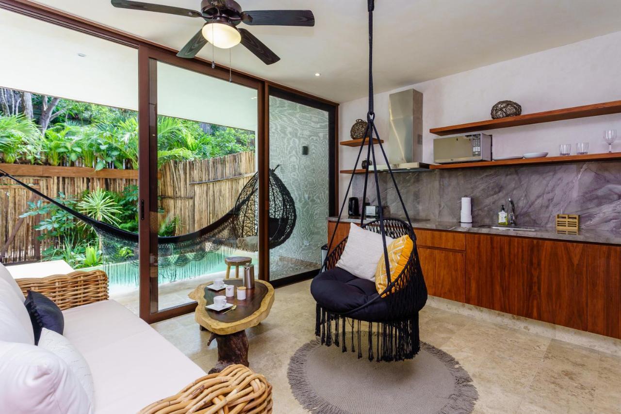 Jungle Luxury In Private Residential Area & Stunning Rooftop By Stella Rentals Tulum Exteriör bild
